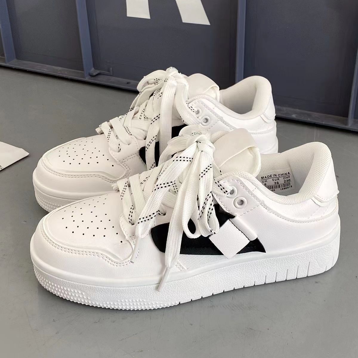 Autumn New ins niche men's shoes Korean sports casual all-matching board shoes men's breathable trendy running shoes