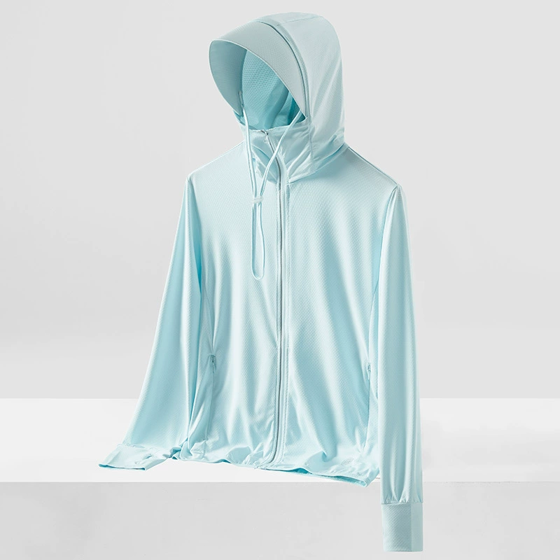 Наружная анти-ультрафиолетовая солнцезащитная одежда Летняя дышащая солнцезащитная одежда UPF50 для мужчин и женщин