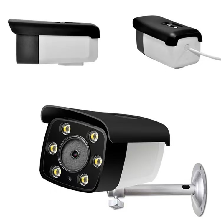 Fabrika Toptan 4 Kanallı POE Güç Kaynağı 5MP Açık Alan Gözetleme Kamerası Seti Ağ HD Dual Light Gece Görüşü Ses Kaydı