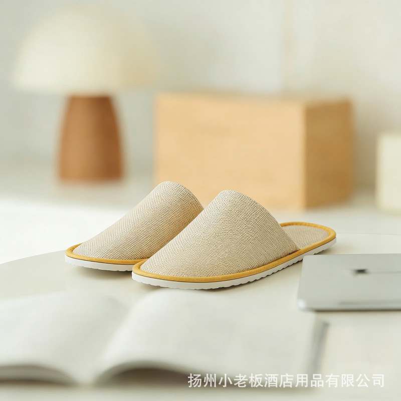 Thickened Non-Slip Disposable Slippers for Hotels, Customer Service, Home Hospitality, Travel, Camping, Non-Slip Thickened Slippers