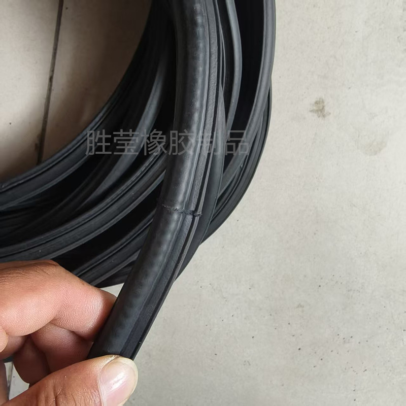 Customized EPDM rubber sealing strip for cars, composite side foam car door, electrical box, cabinet, cassette-type sealant