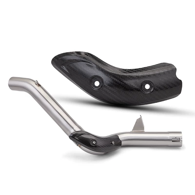 heat insulation anti-scald cover — Motorcycle exhaust pipe