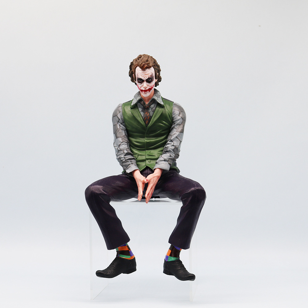 Joker Heath Ledger Action Figure Squad Figurine Desktop Ornament_voghion.com