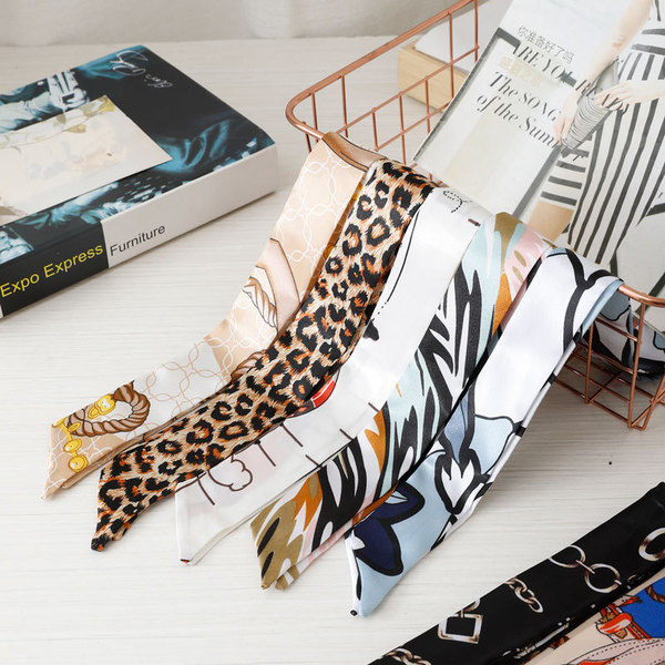 Manufacturer customized long silk scarf for all seasons