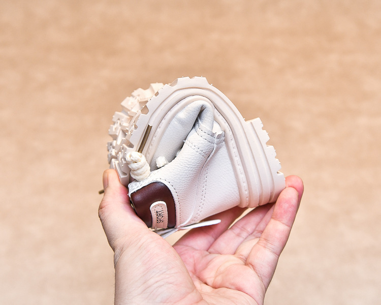 Kindermartinstiefel Aus Leder Für Jungen Und Mädchen Herbst_voghion.com