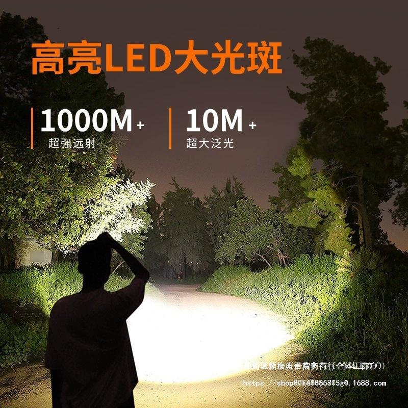 Светодиодная фара Pullman, сильный свет, ультра-яркая перезаряжаемая шахтерская лампа на голове, масштабируемый фонарик для рыбалки, уличный дальнего действия