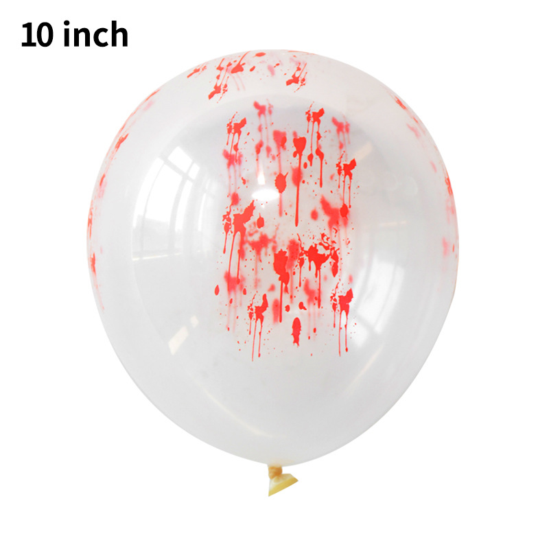 Home & Garden latex balloon 12 inch printed pumpkin bat ghost festival KTV decoration balloon set_voghion.com