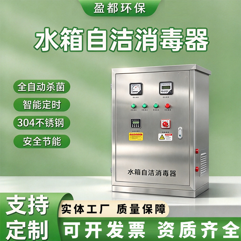水箱自洁消毒器臭氧灭菌WTS-2A专用除氯杀菌除藻微电解水处理设备