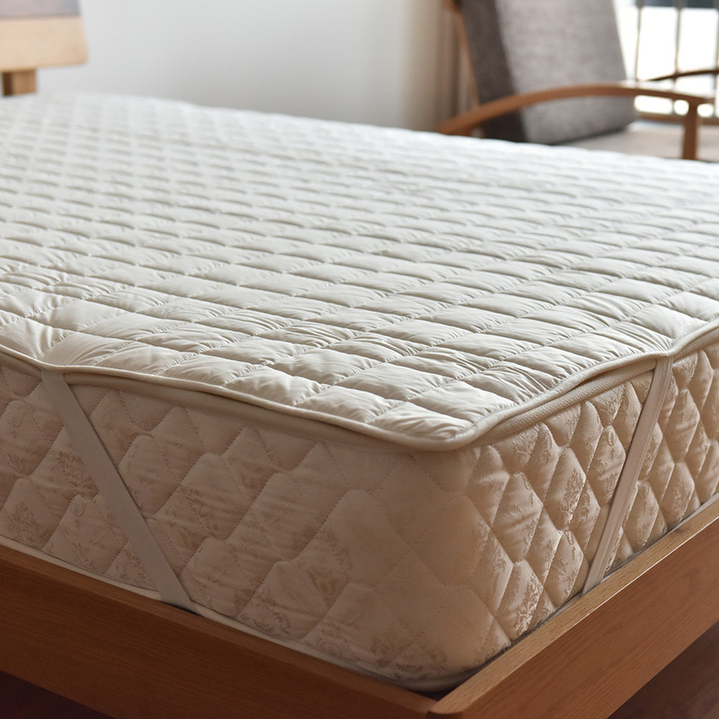 MM Wuyin Same Type All Cotton Thin Mattress Japanese-style B & B Hotel Bed Pad Pure White Cotton Mattress Bed Mattress