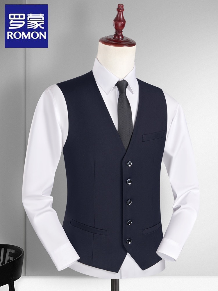 Suit, men's summer thin trend vest