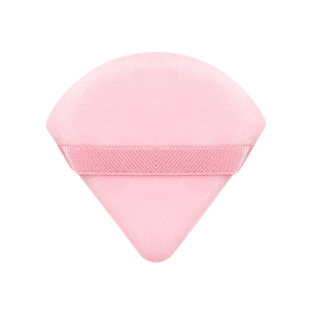 Fábrica de Zhuoerya triangular esponja de cristal polvo de polvo de floquete de maquillaje mayorista polvo de floquete de maquillaje personalizado