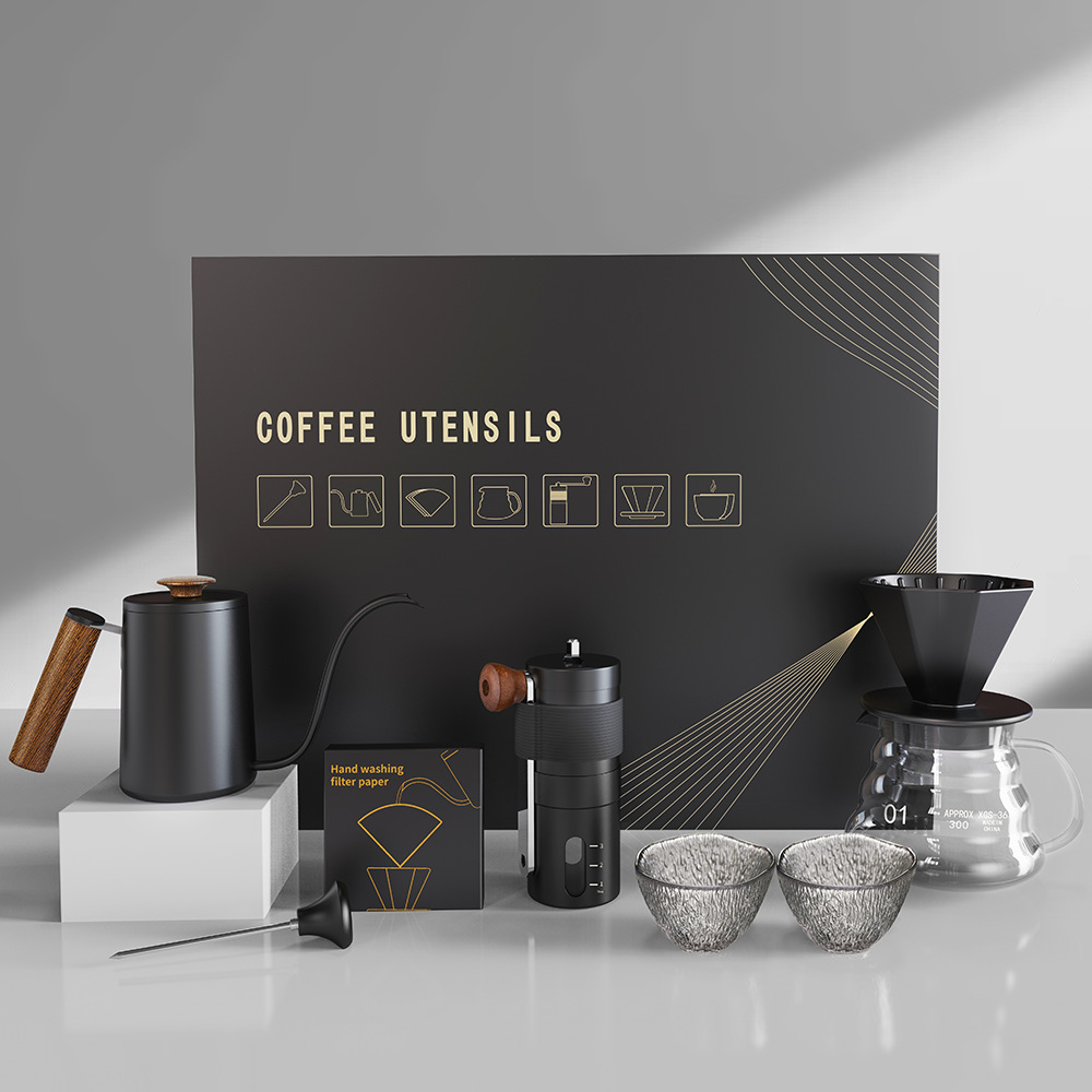 Caja de regalo para cafetera de café de cafetera