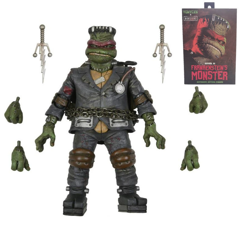 NECA Ниндзя Бог Черепаха Лабур Лиэр Лорд Мумия последний Ронин 7-дюймовая модель с подвижными деталями