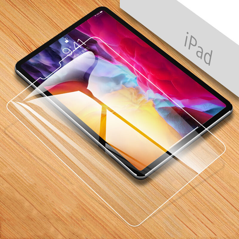 适用iPad平板钢化膜air4 2020Pro10.5贴膜10.2保护膜9.7寸11mini6|ms