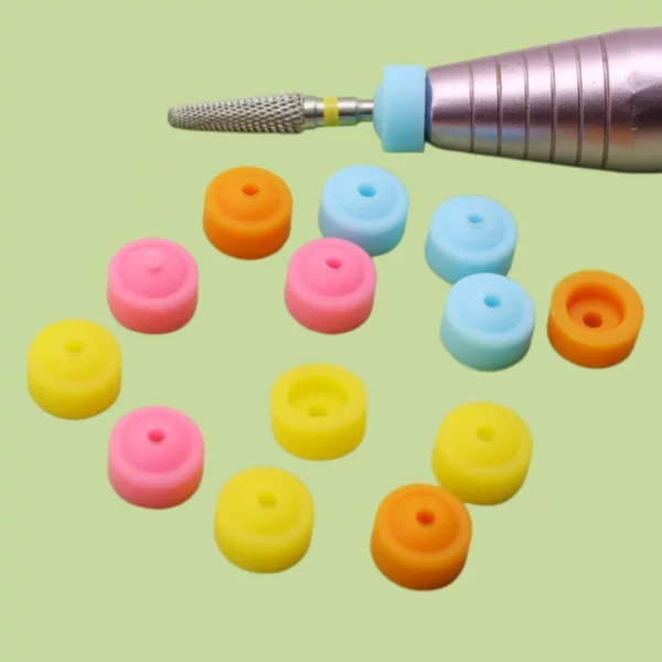 10/20/50/100 Multi-Color Dust Covers for Nail Polishers, Specialized Dust Plugs to Prevent Dust and Protect the Machine