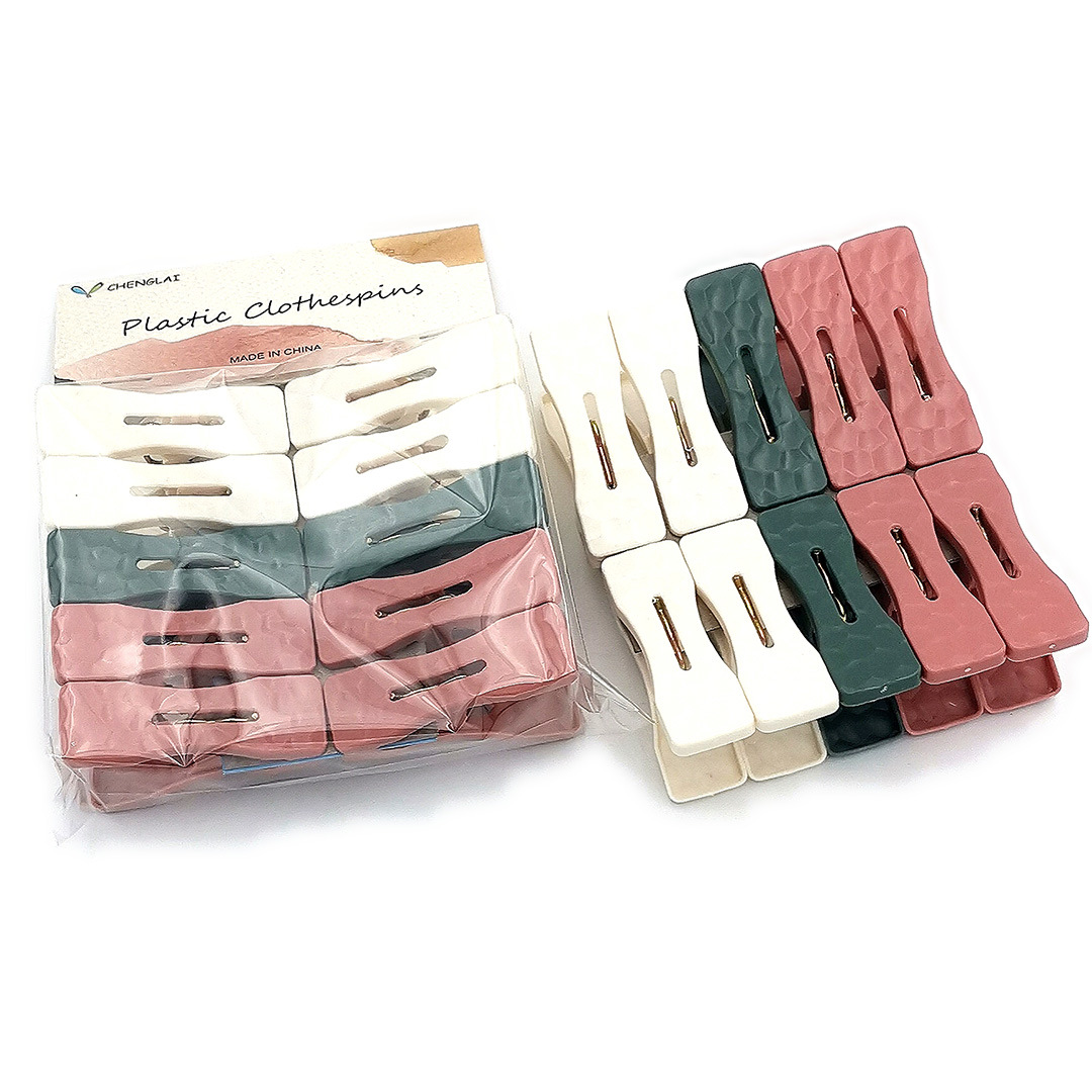 M7 613 208-10 de plástico diez clips de ropa de plástico multifuncional a prueba de viento edredón clip de secado edredón clip de ropa de gran tamaño