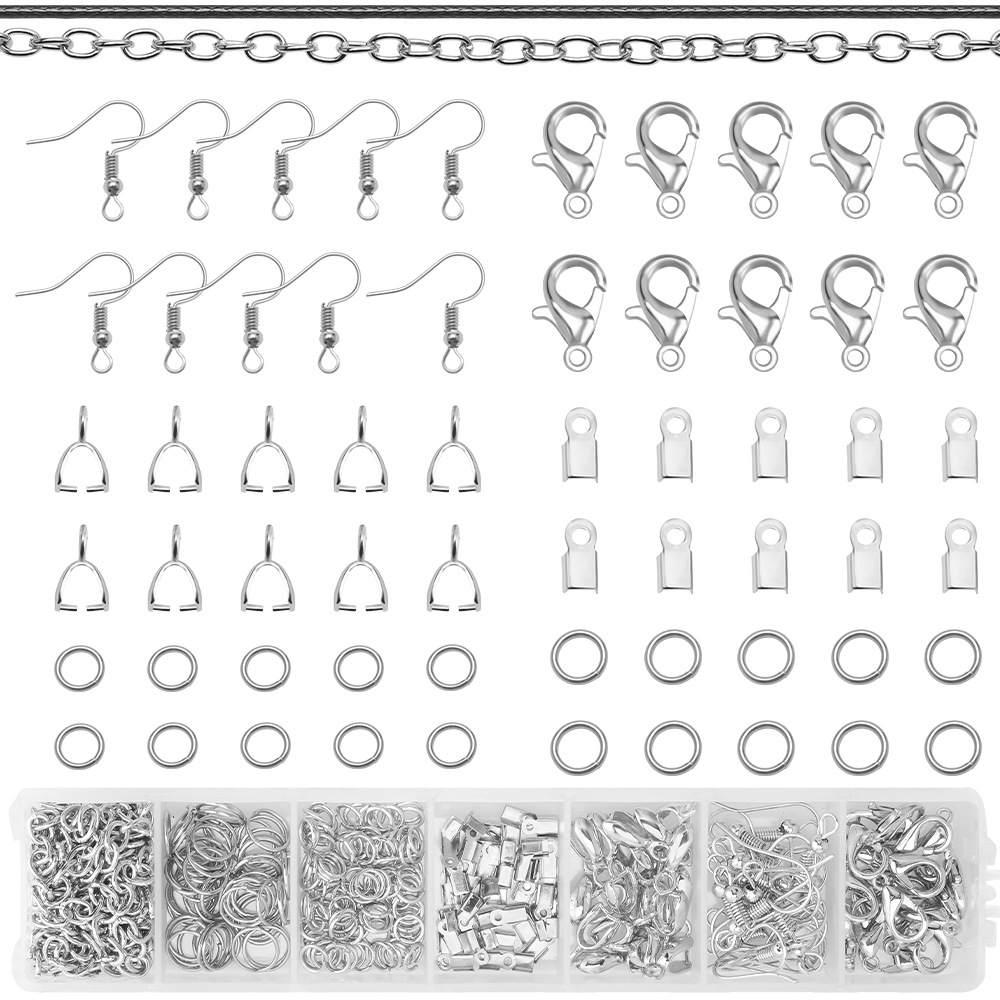 Qige earrings chain alloy jewelry accessories lobster buckle ear…
