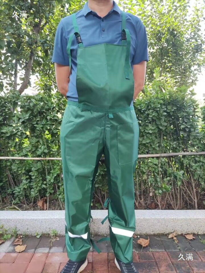 Pantalones de cinturón a prueba de polvo para cortar césped, ropa a prueba de polvo para cortar césped, ropa a prueba de polvo para protección laboral del jardín, ropa a prueba de polvo para la industria y la agricultura