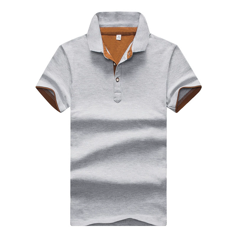 Поло, трендовая облегающая цветная T-shirt с коротким рукавом для отдыха, коллекция 2021 года, корейский стиль