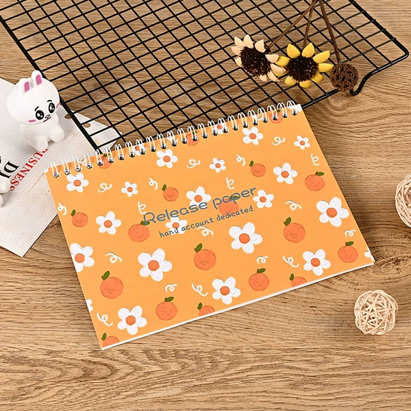 Flower-shaped, orange