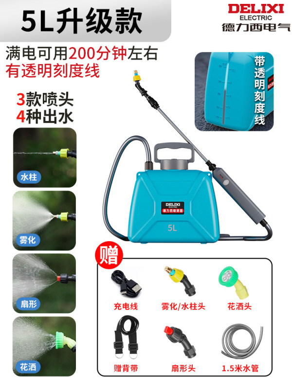 徳力西噴霧器スプレーポット薬神器農業用小型消毒家庭用花農薬スプレーガン散布|undefined