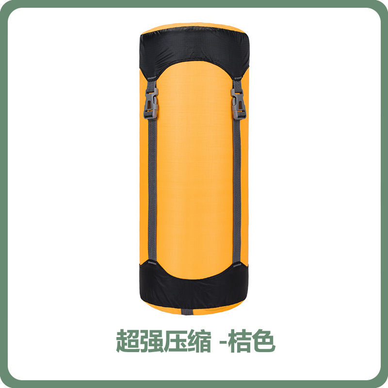 Bolsa de compresión para saco de dormir de camping, bolsa de almacenamiento popular transfronteriza, bolsa de almacenamiento para exteriores, bolsa de compresión para almacenamiento al aire libre