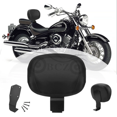 Applicable to Yamaha XVS 400 650 motorcycle modified driver's middle rear backrest 1998-2019