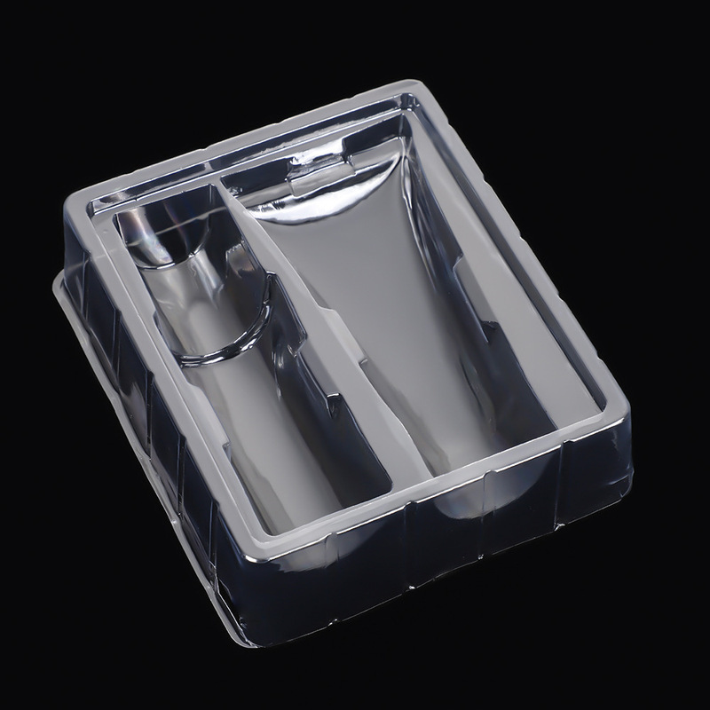 洗濯用品化粧品セットの底托メーカーの卸売りPVCブリスターボックスは透明包装プラスチックボックスを製造します。|undefined