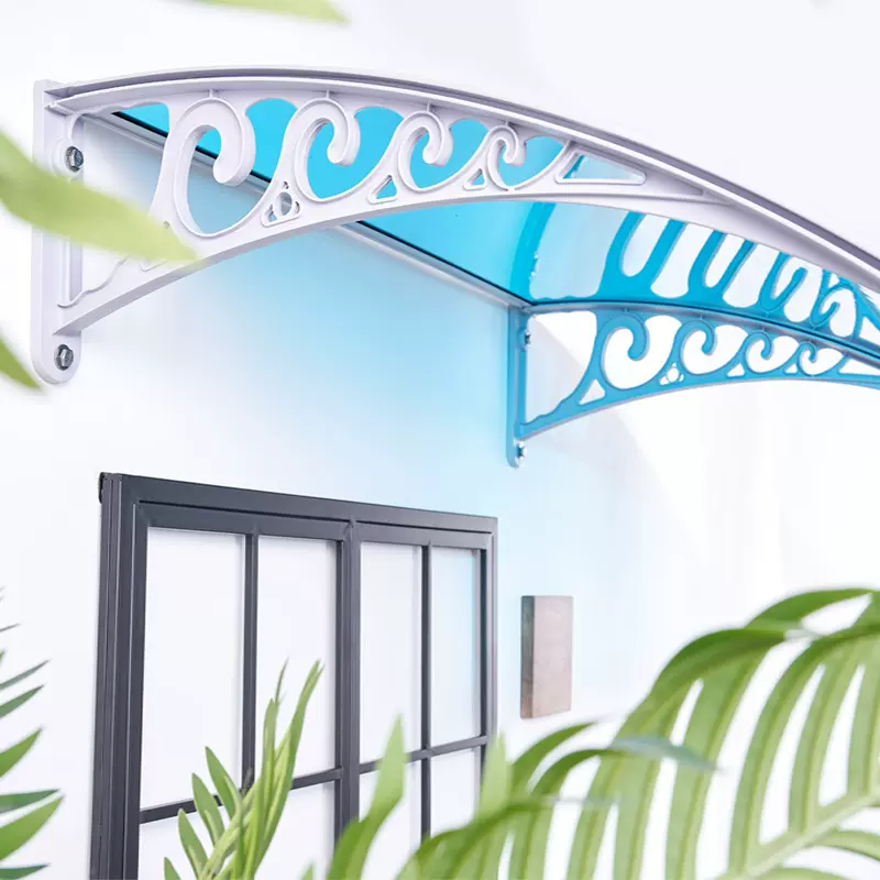 跨境支架支撑家用遮雨棚窗户门头防雨耐力板骨架阳台防水防紫外线