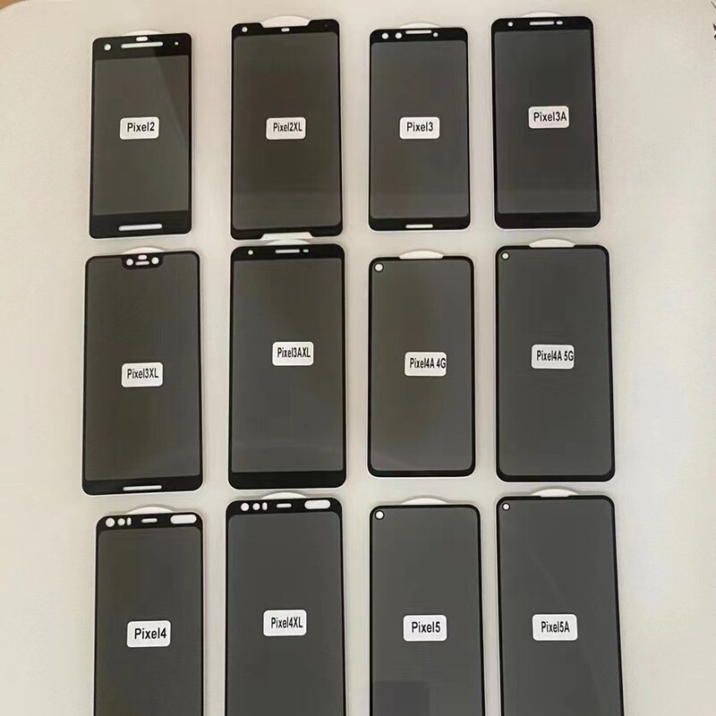 For Google Pixel 7A Silk Screen Anti-Peep Tempered Film Google Pixel 4 Anti-Peep Privacy Protection Film