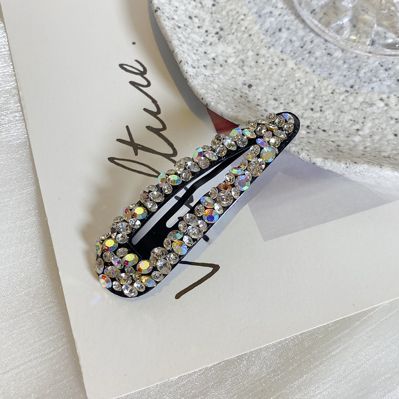 Glitzernde Strass Haarspangen Und Snap Clips Für Elegante Styles_voghion.com