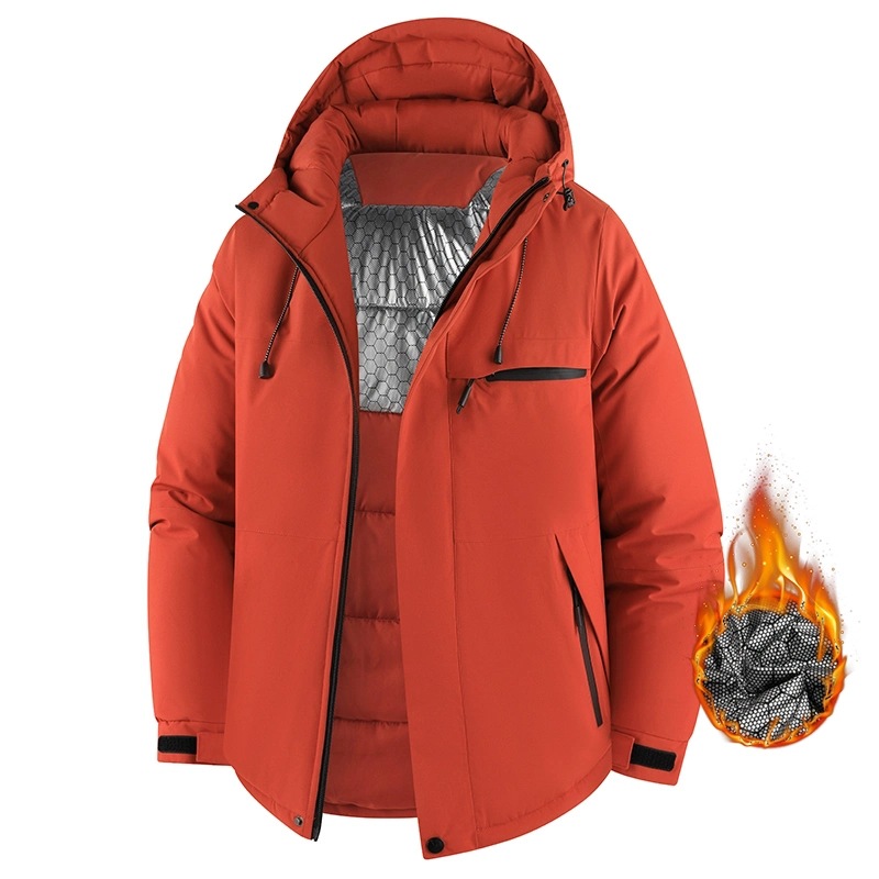 Customized New Men's and Women's Cotton Jackets, Outdoor Autumn and Winter Cold-Proof, Waterproof, Fleece-Lined, Thickened, Warm Coats Wholesale