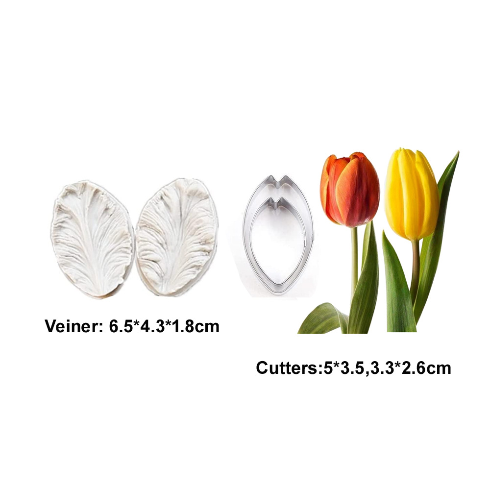 스타일 12(튤립 꽃 다이 커팅 세트)