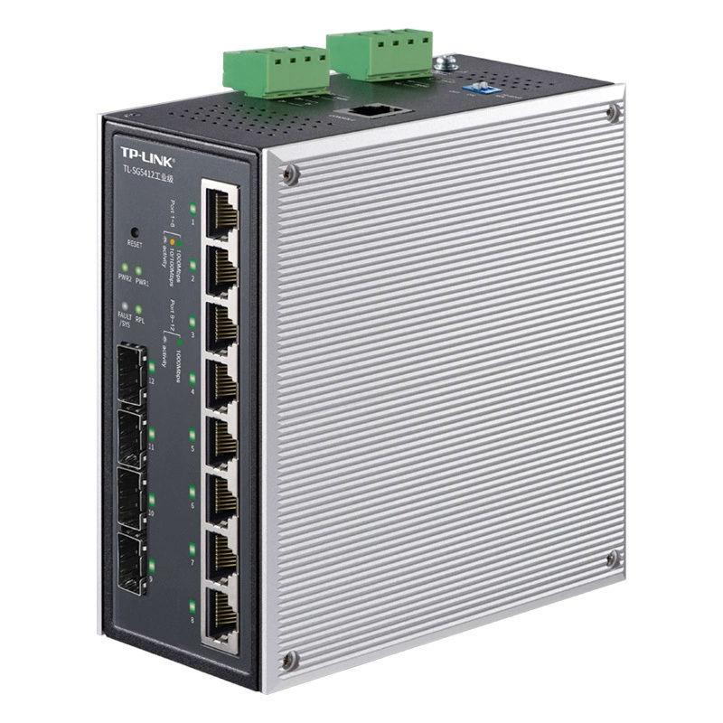 TP-LINK TL-SG5412 Промышленный класс Circle Circle сеть Второго уровня управление сетью Industrial Switch гигабитная сеть Tube Edition