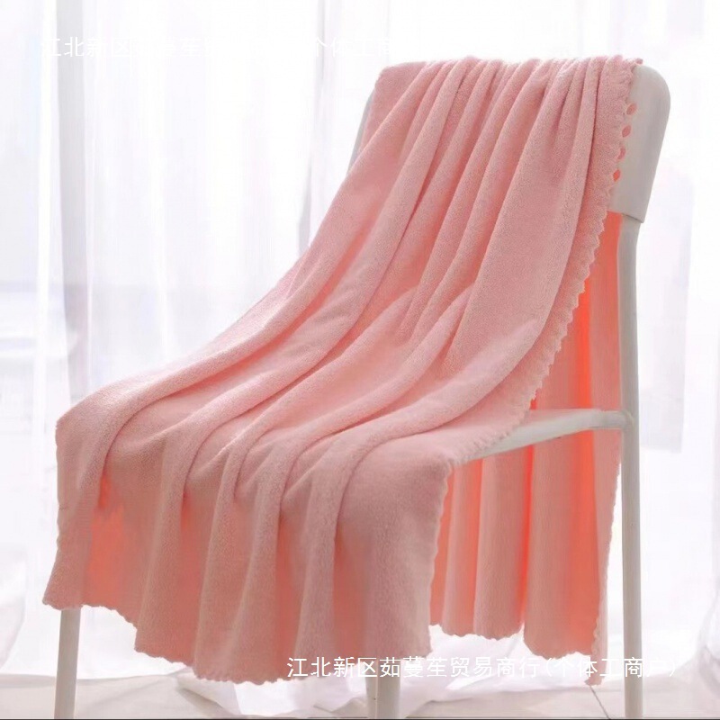 Absorbent Solid Color Household Bath Towel Quick-Drying Towel for Men and Women Couples Soft Thickened Bath Towel Lint-Free Absorbent Solid Color Household Bath Towel Quick-Drying Towel for Men and Women Couples Soft Thickened Bath Towel Lint-Free