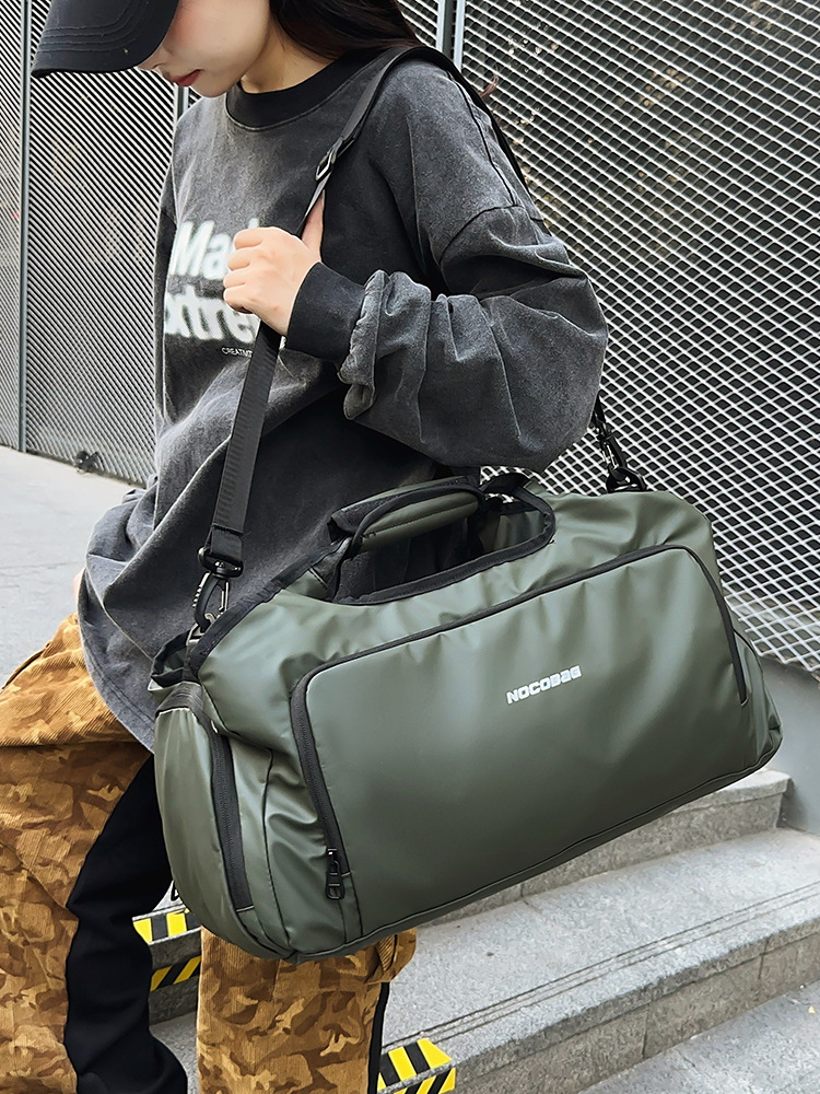 Bolsa de deporte para hombres nueva bolsa de equipaje de viaje de corta distancia portátil de gran capacidad para mujeres bolsa de viaje de almacén de zapatos independiente