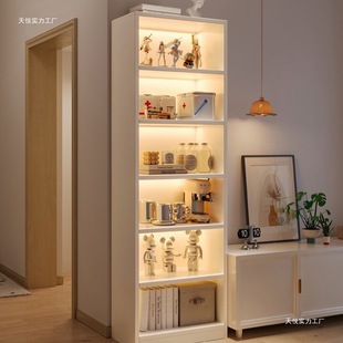 Bookcase, Living Room, Tv Cabinet, Side Storage Cabinet, Home Bookshelf, Floor-Standing Storage Locker, Integrated Multi-Layer Corner Cabinet