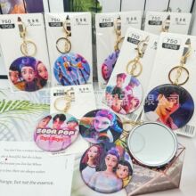 �羳����K-POP��ħŮ�ż�ɳ����7.5cmԿ�׿�ӡˢ������С�ɱ�Я��