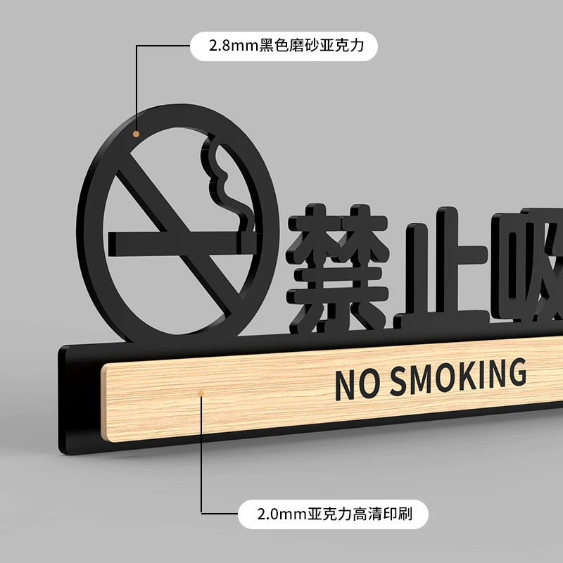 Forbidden smoking, please do not smoke and warm.