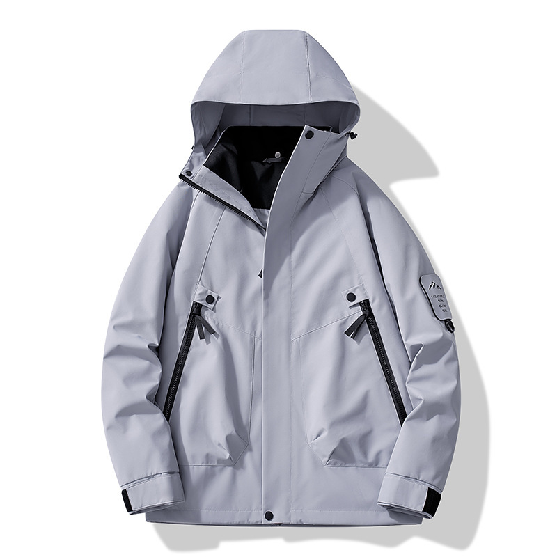 卸売新しいカップル 2518 オリジナル独立包装ジャケット屋外防風防水登山シングルジャケット女性のための|undefined