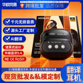 跨境挂耳式800pro蓝牙翻译耳机智能降噪长续航运动高音质音乐