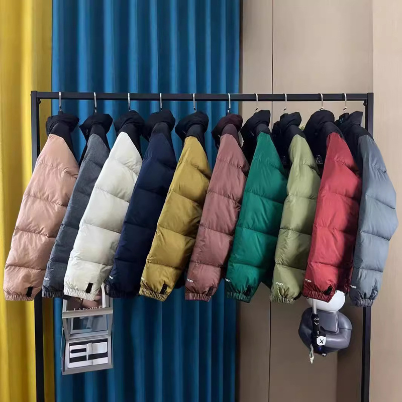 Putian Pure Original American Version Classic 1996 North Face down Jacket Embroidered Men's and Women's Stand Collar Trendy Versatile Jacket