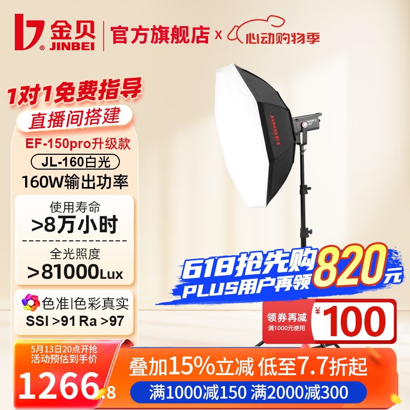 JL160+BM95CM 팔각형 소프트박스