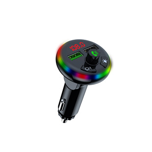 F13 car MP3 player Bluetooth receiver U disk atmosphere light car cigarette lighter fm transmitter F14