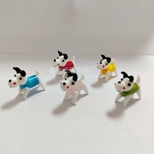 Creative Mini Animal Ornaments Japanese Style Snoopy Puppy Dog Ornaments Home Living Room Cartoon Toy Decorations