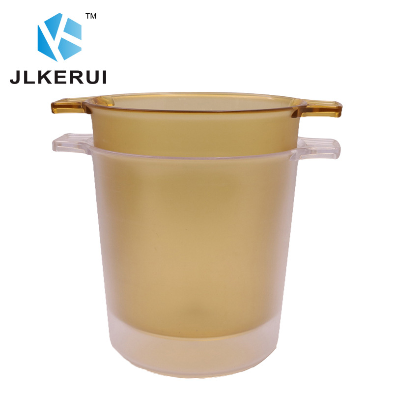 Bar caja de cerveza de plástico caja de cerveza de gran capacidad cubo de hielo binaural de plástico Champagne cubo de hielo cesta de vino Cubo de champán