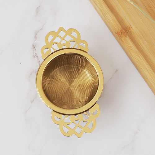 304 stainless steel tea strainer, tea filter, stainless steel tea strainer, lace tea strainer