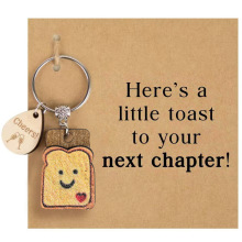 木牌钥匙扣树脂饼干面包蛋糕挂件可爱面包卡通挂饰木牌钥匙扣