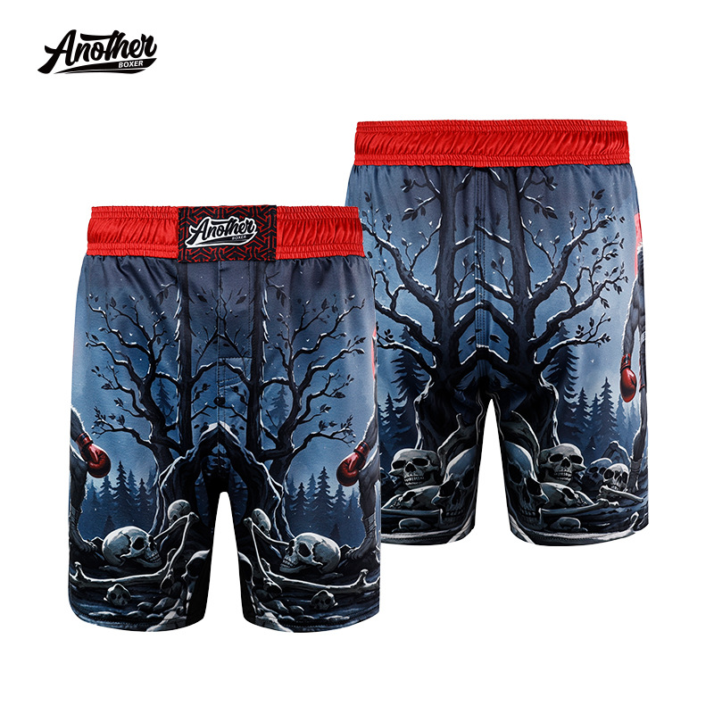 Anotherboxer Boxing Wolf Fitness Sports Boxing Shorts Sanda Training Clothes Ufc Brazilian Jiu-Jitsu Shorts