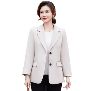 中年女西装外套洋气春秋妈妈春装西服女人穿的衣服女士小西装秋季